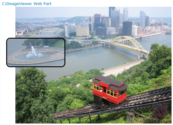 Pittsburgh in the C1Image Viewer